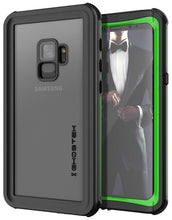 Charger l&#39;image dans la galerie, Galaxy S9 Rugged Waterproof Case | Nautical Series [Green] (Color in image: Black)
