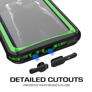 Galaxy S9 Rugged Waterproof Case | Nautical Series [Green] 