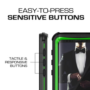 Galaxy S9 Rugged Waterproof Case | Nautical Series [Green] 