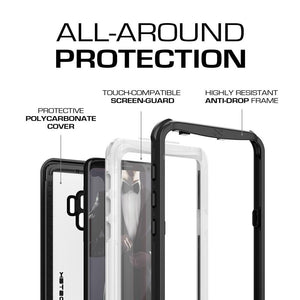 Galaxy S9 Rugged Waterproof Case | Nautical Series [White] 