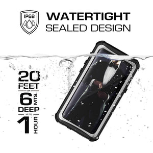 Galaxy S9 Rugged Waterproof Case | Nautical Series [White] 