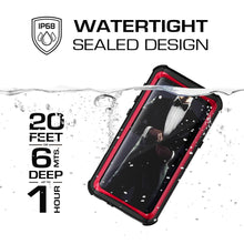 Charger l&#39;image dans la galerie, Galaxy S9 Rugged Waterproof Case | Nautical Series [Red] (Color in image: Black)
