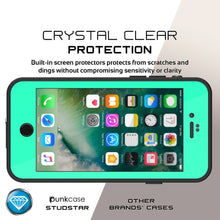 Charger l&#39;image dans la galerie, iPhone SE (4.7&quot;) Waterproof Case, Punkcase [Teal] [StudStar Series] [Slim Fit] [IP68 Certified]] [Dirtproof] [Snowproof] (Color in image: purple)
