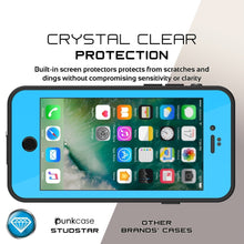 Charger l&#39;image dans la galerie, iPhone SE (4.7&quot;) Waterproof Case, Punkcase [Light Blue] [StudStar Series]  [Slim Fit] [IP68 Certified] [Dirt/Snow Proof] (Color in image: purple)
