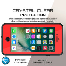 Charger l&#39;image dans la galerie, iPhone 8+ Plus Waterproof Case, Punkcase [StudStar Series] [Red] [Slim Fit] [Shockproof] [Dirtproof] [Snowproof] Armor Cover (Color in image: light green)
