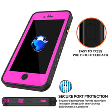 Charger l&#39;image dans la galerie, iPhone SE (4.7&quot;) Waterproof Case, Punkcase [Pink] [StudStar Series] [Slim Fit][IP68 Certified]  [Dirtproof] [Snowproof] (Color in image: white)
