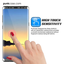 Load image into Gallery viewer, Galaxy Note 9 Black Punkcase Glass SHIELD Tempered Glass Screen Protector 0.33mm Thick 9H Glass 
