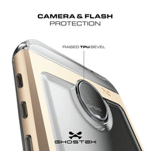 Load image into Gallery viewer, Motorola Moto Z Force Case, Ghostek Cloak 2.0 Silver Series w/ Screen Protector | Aluminum Frame 
