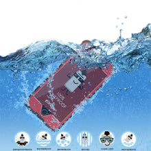 Load image into Gallery viewer, iPhone 6s/6 Waterproof Case, PunkCase StudStar Red w/ Attached Screen Protector | Lifetime Warranty (Color in image: light blue)
