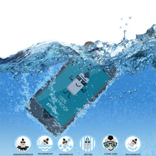 Load image into Gallery viewer, iPhone 6s/6 Waterproof Case, PunkCase StudStar Black w/ Attached Screen Protector | Lifetime Warranty (Color in image: light blue)
