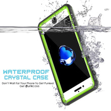 Charger l&#39;image dans la galerie, Apple iPhone 8 Waterproof Case, PUNKcase CRYSTAL Light Green  W/ Attached Screen Protector  | Warranty (Color in image: White)
