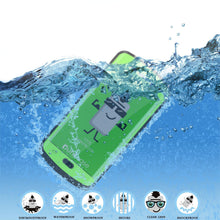 Load image into Gallery viewer, Galaxy s6 EDGE Plus Waterproof Case, Punkcase StudStar Light Green Series | Lifetime Warranty (Color in image: red)
