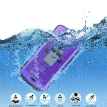 Load image into Gallery viewer, Galaxy s6 EDGE Plus Waterproof Case, Punkcase StudStar Purple Water/Shock Proof | Lifetime Warranty (Color in image: black)
