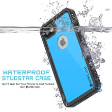 Charger l&#39;image dans la galerie, iPhone SE (4.7&quot;) Waterproof Case, Punkcase [Light Blue] [StudStar Series]  [Slim Fit] [IP68 Certified] [Dirt/Snow Proof] (Color in image: light green)
