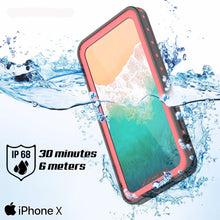Load image into Gallery viewer, iPhone X Waterproof IP68 Case, Punkcase [Light green] [StudStar Series] [Slim Fit] [Dirtproof] 
