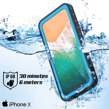 Load image into Gallery viewer, iPhone X Waterproof IP68 Case, Punkcase [Light green] [StudStar Series] [Slim Fit] [Dirtproof] 
