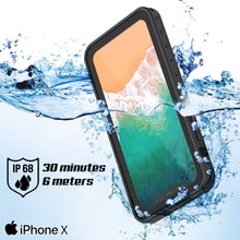 Load image into Gallery viewer, iPhone X Waterproof IP68 Case, Punkcase [Light green] [StudStar Series] [Slim Fit] [Dirtproof] 
