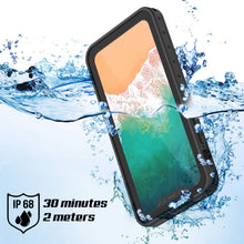 Load image into Gallery viewer, iPhone X Waterproof IP68 Case, Punkcase [Clear] [StudStar Series] [Slim Fit] [Dirtproof] (Color in image: light green)
