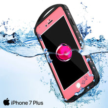 Load image into Gallery viewer, iPhone 7+ Plus Waterproof Case, Punkcase ALPINE Series, Pink | Heavy Duty Armor Cover (Color in image: light blue)
