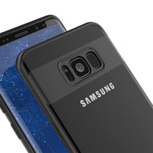 Load image into Gallery viewer, Galaxy S8 Plus Case, Punkcase [MASK Series] [BLACK] Full Body Hybrid Dual Layer TPU Cover W/ Protective PUNKSHIELD Screen Protector (Color in image: red)
