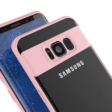 Load image into Gallery viewer, Galaxy S8 Plus Case, Punkcase [MASK Series] [PINK] Full Body Hybrid Dual Layer TPU Cover W/ Protective PUNKSHIELD Screen Protector (Color in image: red)
