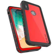 Load image into Gallery viewer, iPhone X Waterproof IP68 Case, Punkcase [Red] [StudStar Series] [Slim Fit] [Dirtproof] (Color in image: purple)
