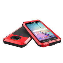 Charger l'image dans la galerie, Galaxy S6 EDGE+ Plus  Case, PUNKcase Metallic Red Shockproof  Slim Metal Armor Case (Color in image: white)
