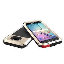 Charger l'image dans la galerie, Galaxy S6 EDGE+ Plus  Case, PUNKcase Metallic Gold Shockproof  Slim Metal Armor Case (Color in image: neon)
