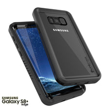 Load image into Gallery viewer, Galaxy S8 Plus Waterproof Case, Punkcase [Extreme Series] [Slim Fit] [IP68 Certified] [Shockproof] [Snowproof] [Dirproof] Armor Cover [Black] 
