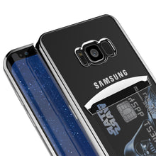 Load image into Gallery viewer, Galaxy S8 Case, PUNKCASE® LUCID Silver Series | Card Slot | SHIELD Screen Protector | Ultra fit 
