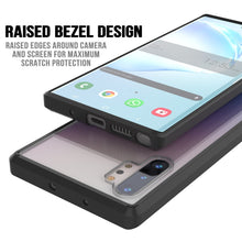 Charger l&#39;image dans la galerie, Galaxy Note 10+ Plus Punkcase Lucid-2.0 Series Slim Fit Armor Black Case Cover (Color in image: Crystal Pink)
