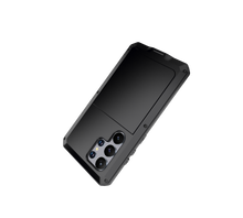 Charger l'image dans la galerie, Coque en métal Galaxy S24 Ultra, étui robuste de qualité militaire [antichoc] intégral en dur [violet]
