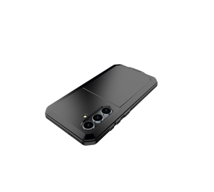 Étui métallique Galaxy S24 Plus, Coque blindée de qualité militaire ultra-résistante [antichoc] en corps entier dur [violet]