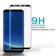 Load image into Gallery viewer, Galaxy S22 Punkcase en verre noir Glass SHIELD  Protecteur d&#39;écran en verre trempé, épaisseur de 0,33 mm, verre 9H.
