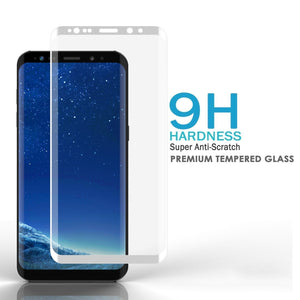Galaxy S22 - Protecteur d'écran en verre trempé Glass SHIELD de Punkcase en Blanc d'une épaisseur de 0,33 mm et d'une dureté de 9H.