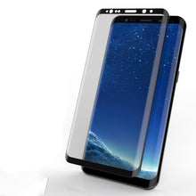 Load image into Gallery viewer, Galaxy S22 Punkcase en verre noir Glass SHIELD  Protecteur d&#39;écran en verre trempé, épaisseur de 0,33 mm, verre 9H.
