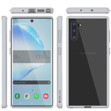 Load image into Gallery viewer, Galaxy Note 10 Punkcase Lucid-2.0 Series Slim Fit Armor White Case Cover (Color in image: Clear)
