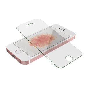 Protecteur d'écran iPhone SE, Punkcase Glass SHIELD Protecteur en verre trempé pour iPhone SE, 0,33 mm d'épaisseur, 9H