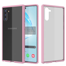 Load image into Gallery viewer, Galaxy Note 10 Punkcase Lucid-2.0 Series Slim Fit Armor Crystal Pink Case Cover (Color in image: Crystal Pink)
