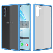 Load image into Gallery viewer, Galaxy Note 10 Punkcase Lucid-2.0 Series Slim Fit Armor Light Blue Case Cover (Color in image: Light Blue)
