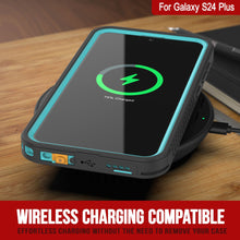 Load image into Gallery viewer, Galaxy S24+ Plus Water/ Shock/ Snowproof [Série Extrême] Coque de protection d&#39;écran [Turquoise]
