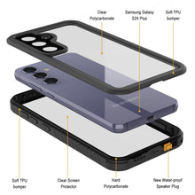 Load image into Gallery viewer, Galaxy S24+ Plus Étanche / Antichoc [Série Extrême] Avec Étui Protecteur d&#39;Écran [Noir]
