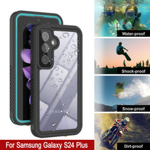Load image into Gallery viewer, Galaxy S24+ Plus Water/ Shock/ Snowproof [Série Extrême] Coque de protection d&#39;écran [Turquoise]
