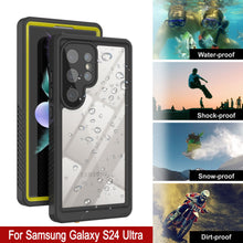 Load image into Gallery viewer, Galaxy S24 Ultra Waterproof/ Antichoc [Série Extrême] Avec Coque Protectrice d'Écran [Jaune]
