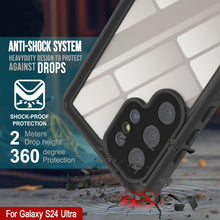 Load image into Gallery viewer, Galaxy S24 Ultra Coque de protection d'écran [série Extreme] étanche / antichoc [vert clair]
