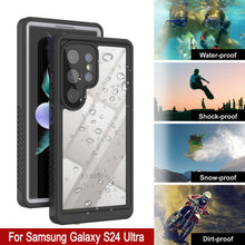 Load image into Gallery viewer, Galaxy S24 Ultra Étui mince Punkcase de la série extrême, résistant à l'eau, aux chocs, à la neige et à la saleté [Blanc]

