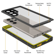 Load image into Gallery viewer, Galaxy S24 Ultra Waterproof/ Antichoc [Série Extrême] Avec Coque Protectrice d'Écran [Jaune]

