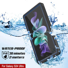 Load image into Gallery viewer, Galaxy S24 Ultra Résistant à l'eau et aux chocs [Série Extrême] Avec Étui Protecteur d'Écran [Bleu Marine]
