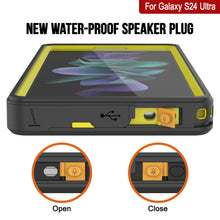 Load image into Gallery viewer, Galaxy S24 Ultra Waterproof/ Antichoc [Série Extrême] Avec Coque Protectrice d'Écran [Jaune]
