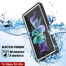 Load image into Gallery viewer, Galaxy S24 Ultra Étui mince Punkcase de la série extrême, résistant à l'eau, aux chocs, à la neige et à la saleté [Blanc]
